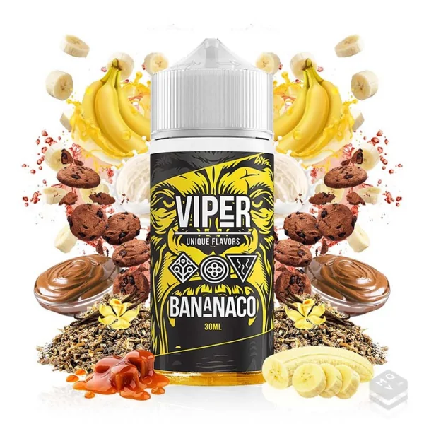 FLAVOUR BANANACO VIPER 30ML LONGFILL VAPE