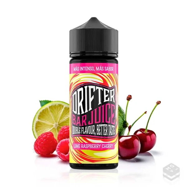 FLAVOUR DRIFTER BAR LIME RASPBERRY CHERRY JUICE SAUZ 24ML LONGFILL