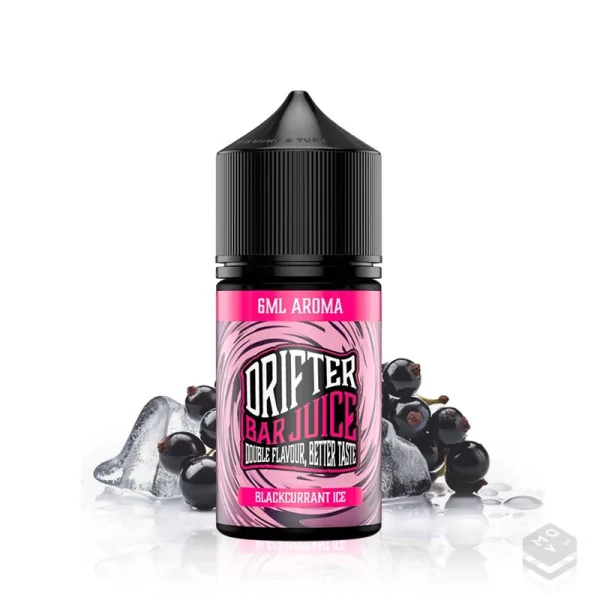 FLAVOUR DRIFTER BAR BLACKCURRANT ICE JUICE SAUZ 6ML LONGFILL