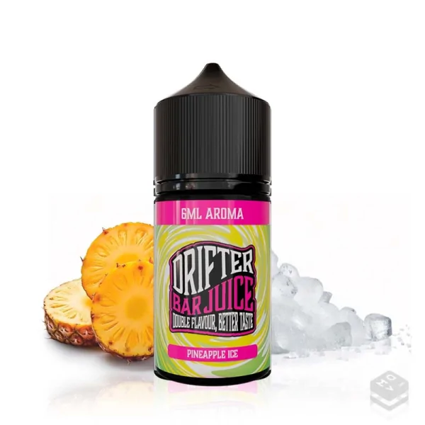 FLAVOUR DRIFTER BAR PINEAPPLE ICE JUICE SAUZ 6ML LONGFILL
