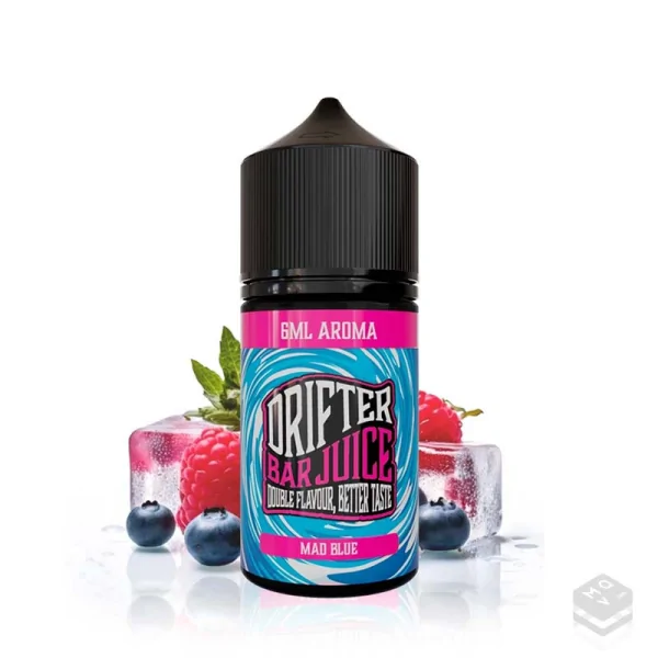 FLAVOUR DRIFTER BAR MAD BLUE JUICE SAUZ 6ML LONGFILL