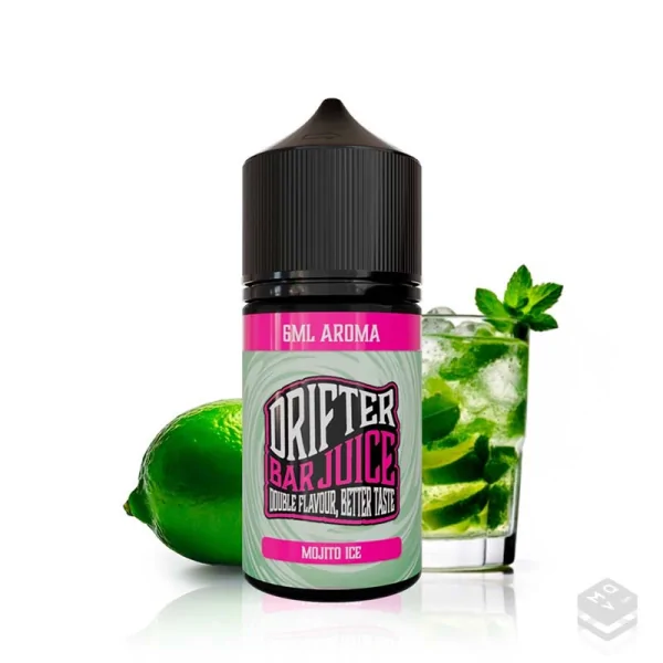 FLAVOUR DRIFTER BAR MOJITO ICE JUICE SAUZ 6ML LONGFILL