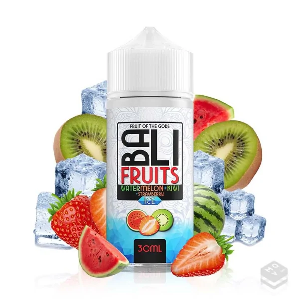 FLAVOUR ICE WATERMELON KIWI STRAWBERRY BALI FRUITS KINGS CREST 30ML LONGFILL