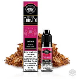 SALES DE NICOTINA TOBACCO CAPTAIN DINNER LADY 10ML