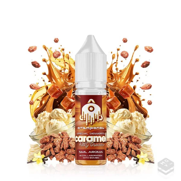 AROMA CARAMEL NUT CREAM ATEMPORAL 5ML MINILONGFILL