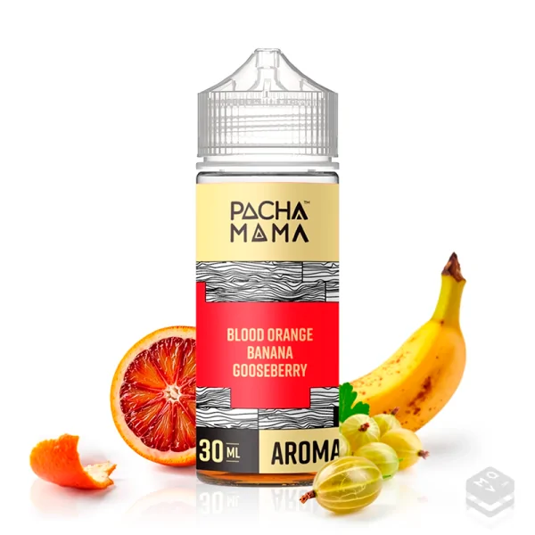 AROMA BLOOD ORANGE BANANA GOSSEBERRY PACHAMAMA 30ML LONGFILL