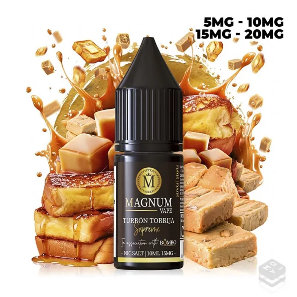MAGNUM VAPE TURRON TORRIJA SUPREME 10ML NIC SALT