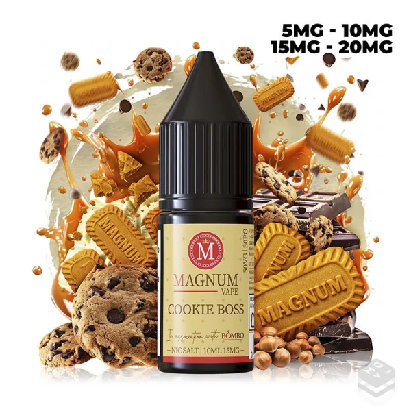 MAGNUM VAPE COOKIE BOSS 10ML NIC SALT