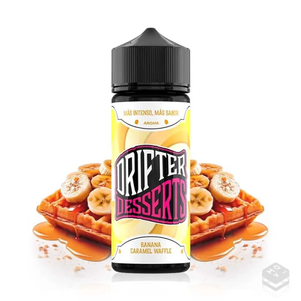 AROMA DRIFTER BAR BANANA CARAMEL WAFFLE JUICE SAUZ 24ML LONGFILL