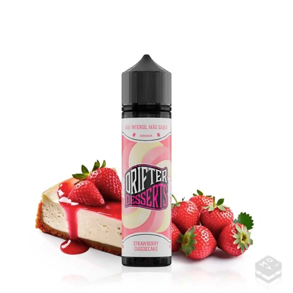 FLAVOUR DRIFTER BAR STRAWBERRY CHEESECAKE JUICE SAUZ 16ML LONGFILL