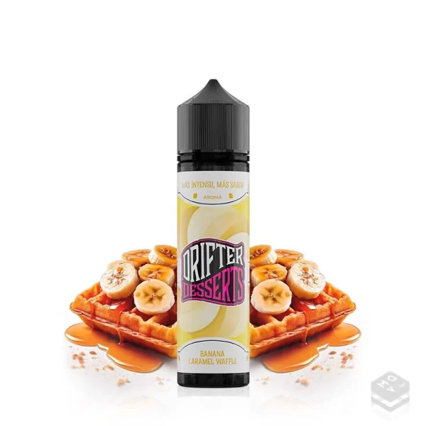 AROMA DRIFTER BAR BANANA CARAMEL WAFFLE JUICE SAUZ 16ML LONGFILL
