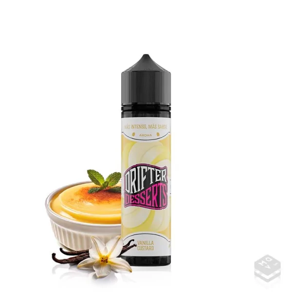 AROMA DRIFTER BAR VANILLA CUSTARD JUICE SAUZ 16ML LONGFILL