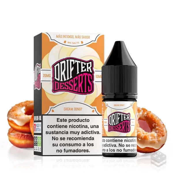 DRIFTER BAR SALTS CREAM DONUT JUICE SAUZ 10ML