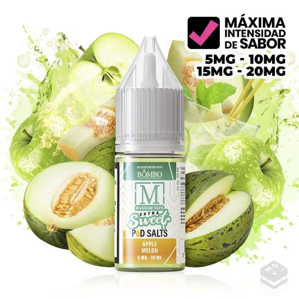MAGNUM VAPE APPLE MELON EXTRA SWEET 10ML SALES DE NICOTINA
