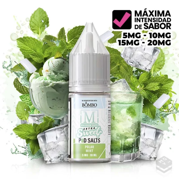 MAGNUM VAPE POLAR MINT EXTRA SWEET 10ML NIC SALT