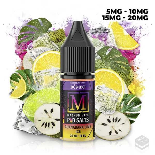 MAGNUM POD SALTS GUANABANA LIME ICE 10ML