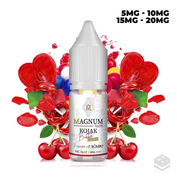 SALES DE NICOTINA MAGNUM VAPE KOJAK BUBBLE BOMB 10ML