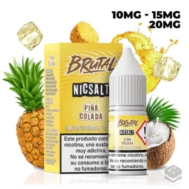 PIÑA COLADA BRUTAL DRINKS NIC SALTS JUST JUICE 10ML VAPE