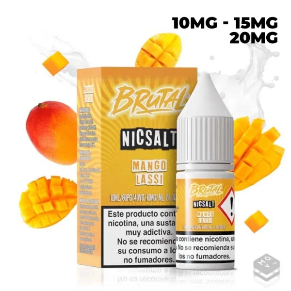SALES DE NICOTINA MANGO LASSI BRUTAL DRINKS JUST JUICE 10ML