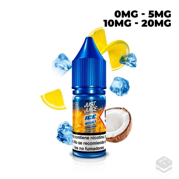 CITRON COCONUT NIC SALT JUST JUICE ICE 10ML