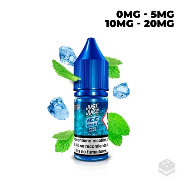 PURE MINT NIC SALT JUST JUICE ICE 10ML VAPE