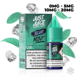 NIC SALTS BLUE MINT JUST JUICE 10ML