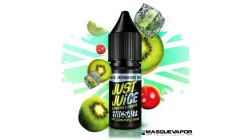 KIWI & CRANBERRY ON ICE NIC SALT JUST JUICE TPD 10ML 15MG VAPE