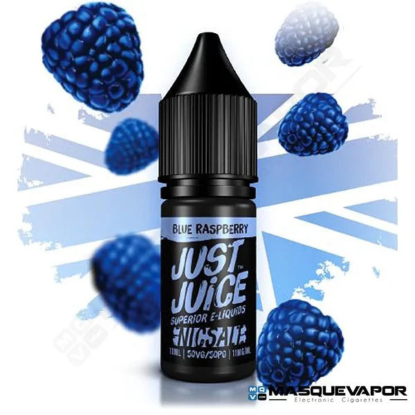 BLUE RASPBERRY NIC SALT JUST JUICE TPD 10ML 15MG VAPE