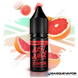 BLOOD ORANGE CITRUS & GUAVA NIC SALT JUST JUICE TPD 10ML 15MG VAPE
