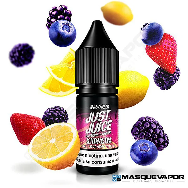 FUSION BERRY BURST LEMONADE SALT JUST JUICE 10ML 15MG VAPE