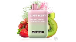 DISPOSABLE VAPE STRAWBERRY KIWI LOST MARY BM1000 20MG 2ML