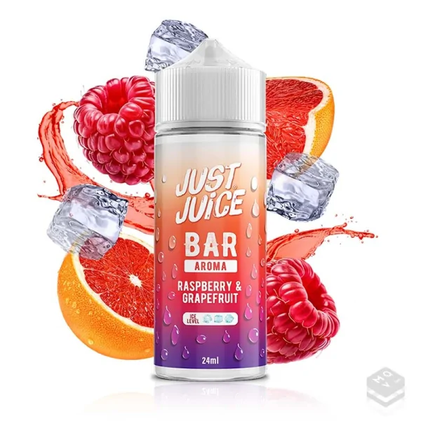FLAVOUR RASPBERRY GRAPEFRUIT JUST JUICE BAR 24ML LONGFILL