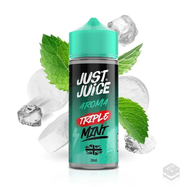 AROMA TRIPLE MINT MINT RANGE JUST JUICE 24ML LONGFILL