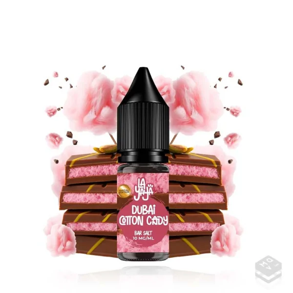 NICOTINE SALTS DUBAI COTTON CANDY LA YAYA SALT 10ML