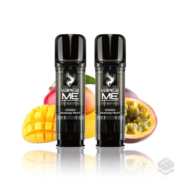 2 x CARTUCHOS PRECARGADOS MANGO PASSION FRUIT VAPEAME REVIVE 2x2ML