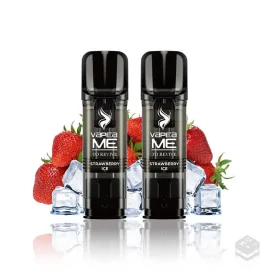 2 x CARTUCHOS PRECARGADOS STRAWBERRY ICE VAPEAME REVIVE 2x2ML