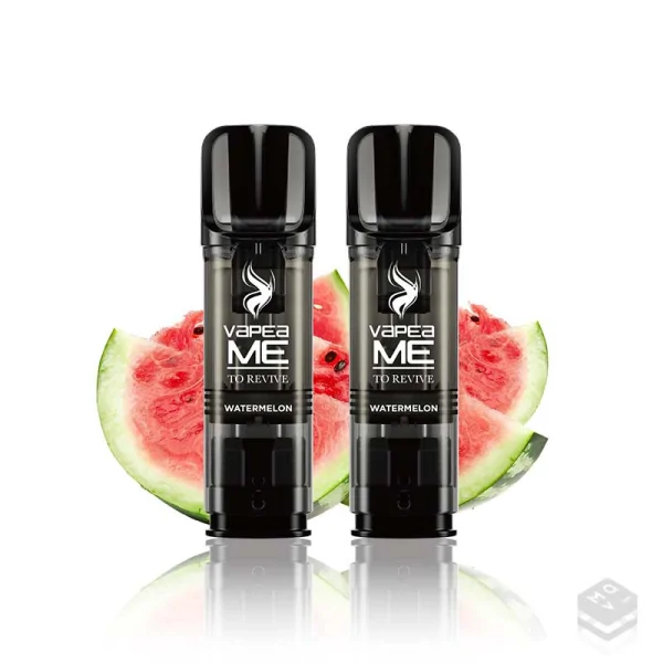 2 x WATERMELON ICE VAPEAME REVIVE PRE-FILLED CARTRIDGES 2x2ML