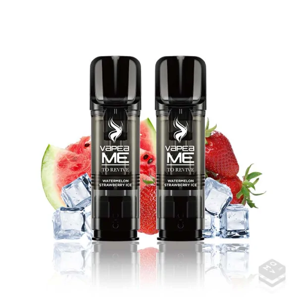 2 x CARTUCHOS PRECARGADOS WATERMELON STRAWBERRY VAPEAME REVIVE 2x2ML