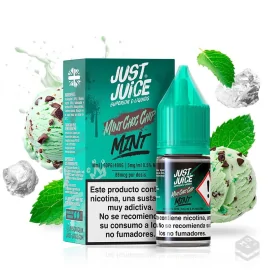 NIC SALTS MINT CHOCO CHIPS JUST JUICE 10ML