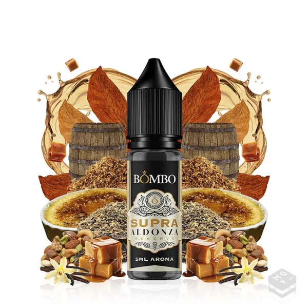 FLAVOUR SUPRA ALDONZA RESERVE PLATINUM TOBACCOS BY BOMBO 5ML MINILONGFILL