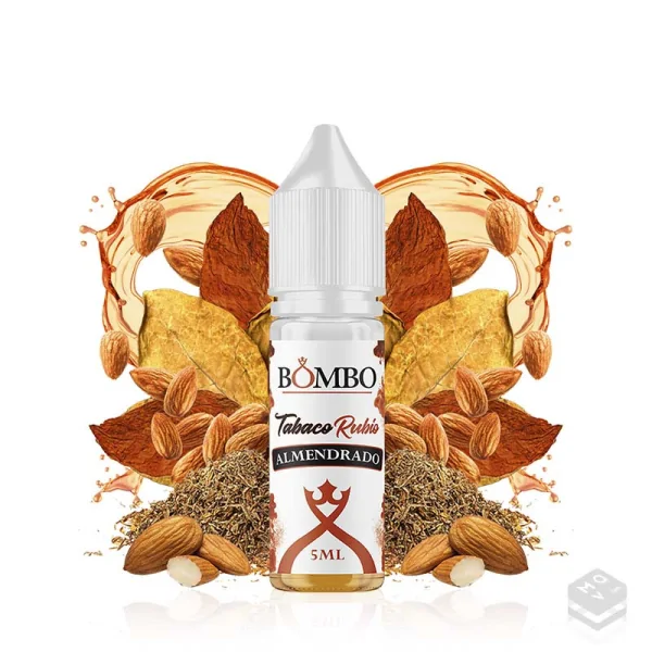 FLAVOUR TABACO RUBIO ALMENDRADO BOMBO ELIQUIDS 5ML MINILONGFILL