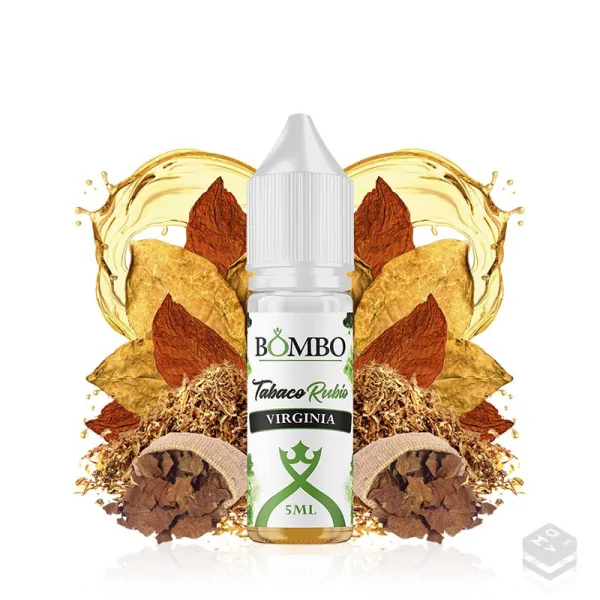 FLAVOUR TABACO RUBIO VIRGINIA BOMBO ELIQUIDS 5ML MINILONGFILL