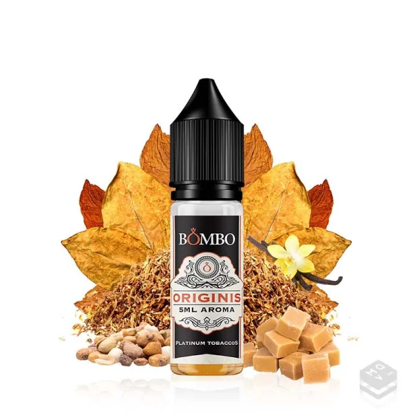 AROMA ORIGINIS PLATINUM TOBACCOS BY BOMBO 5ML MINILONGFILL