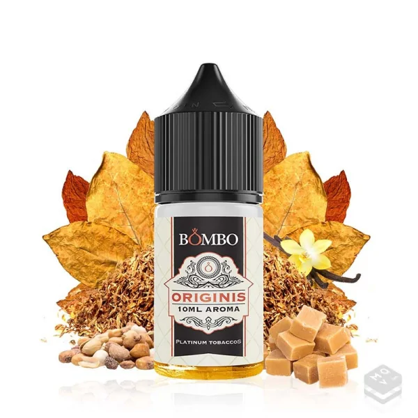 AROMA ORIGINIS PLATINUM TOBACCOS BY BOMBO 10ML MINILONGFILL