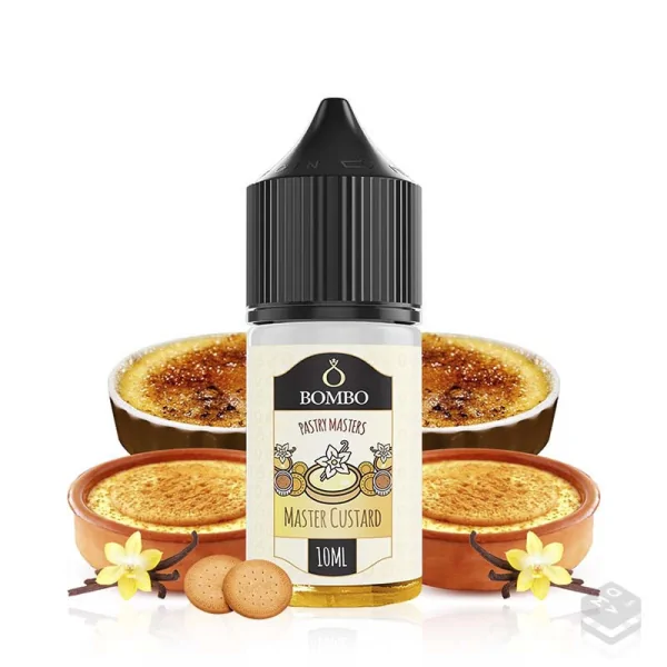 AROMA MASTER CUSTARD PASTRY MASTERS BY BOMBO 10ML MINILONGFILL