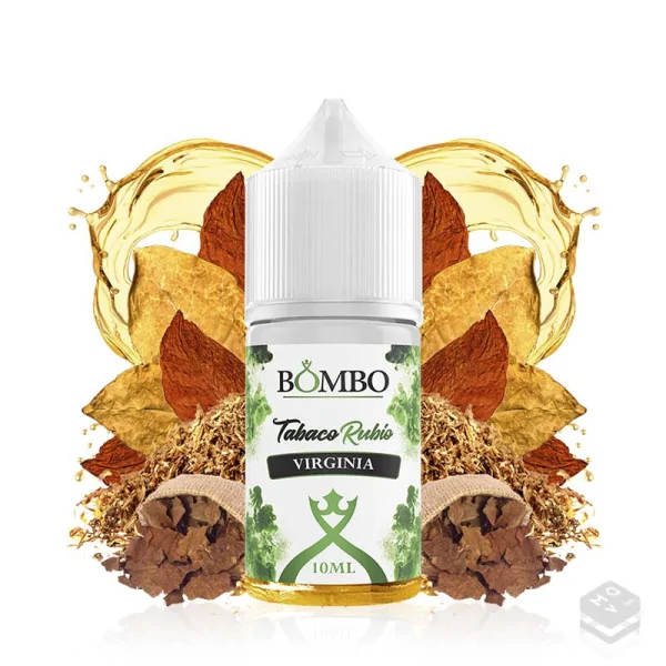 FLAVOUR TABACO RUBIO VIRGINIA BOMBO ELIQUIDS 10ML MINILONGFILL