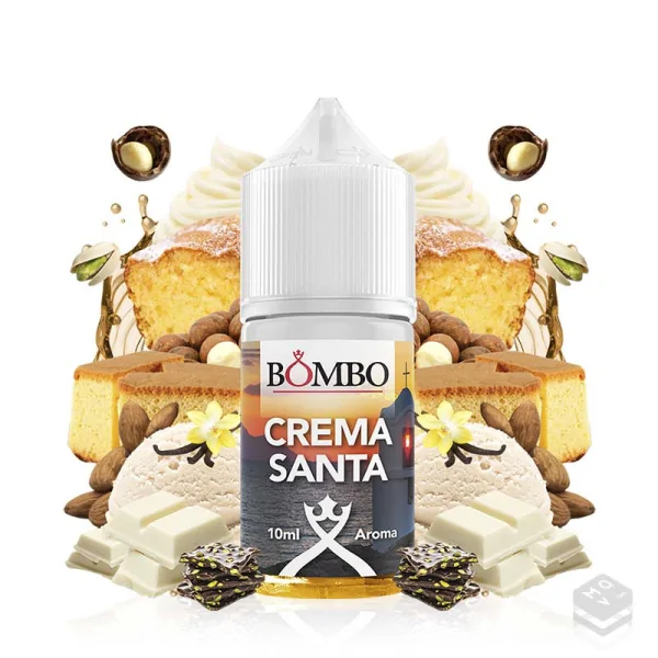 FLAVOUR CREMA SANTA BOMBO ELIQUIDS 10ML MINILONGFILL