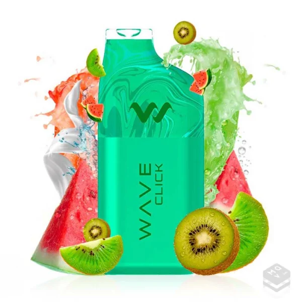POD DESECHABLE BUD VAPE WAVE CLICK KIWI WATERMELON 20MG