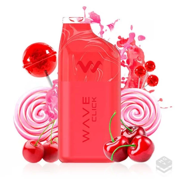 DISPOSABLE POD BUD VAPE WAVE CLICK KOJAK CARAMEL 20MG