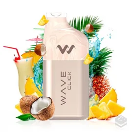 DISPOSABLE POD BUD VAPE WAVE CLICK PIÑA COLADA 20MG